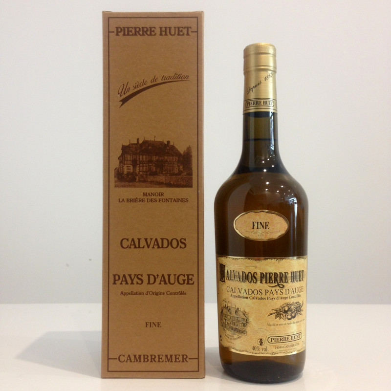Calvados Pierre Huet, FINE 2/3 ans, 40% vol, 70cl